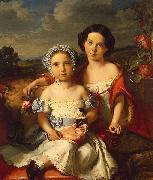 unknow artist, Portrait of Two Children